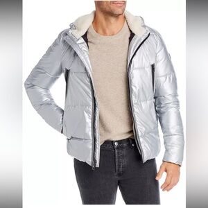 Michael Kors Men’s Metallic Puffer Jacket